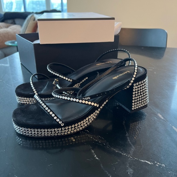 LARROUDE CRYSTAL GIA SANDAL - Picture 2 of 5